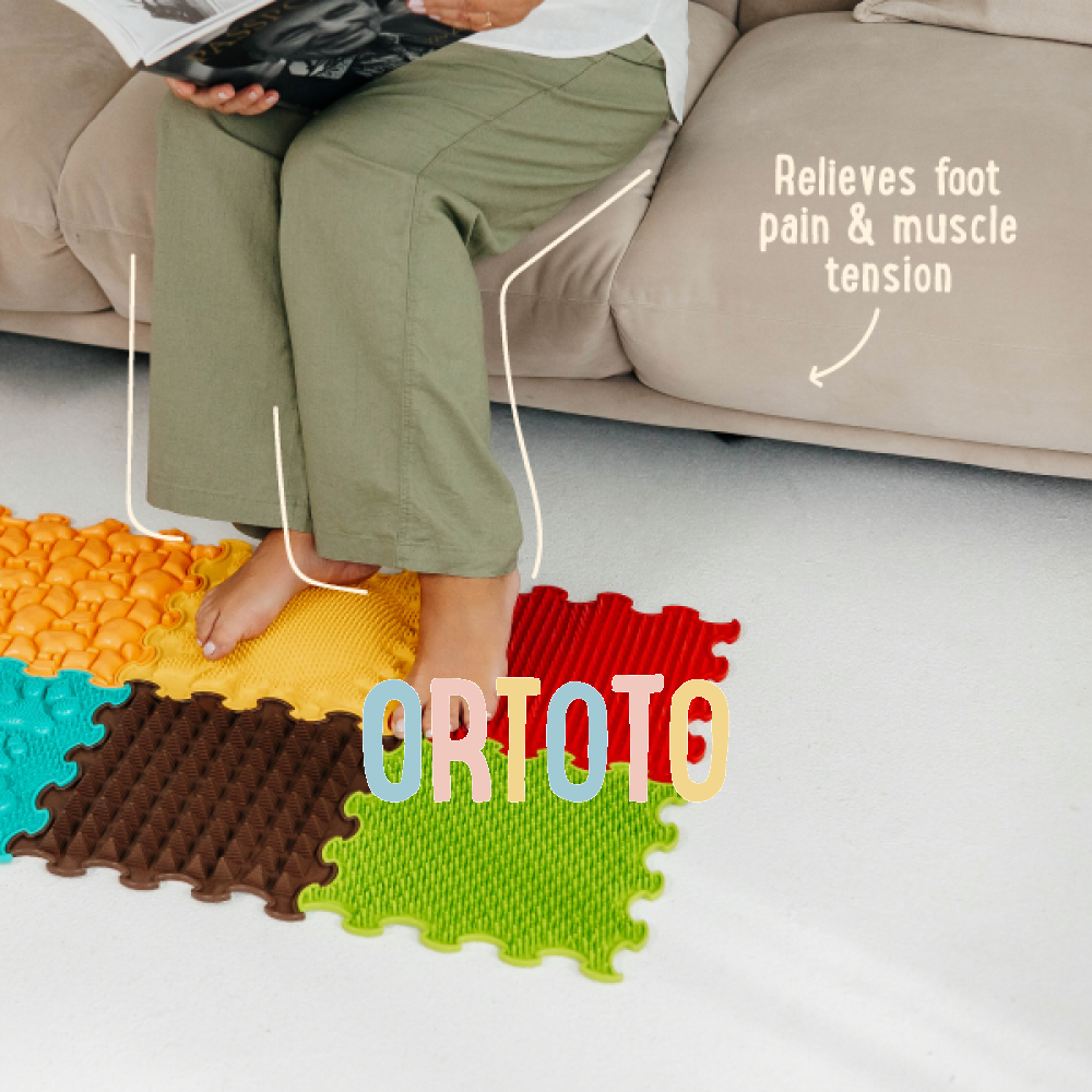 ORTOTO Puzzle Mats Set "Sunshine Garden"