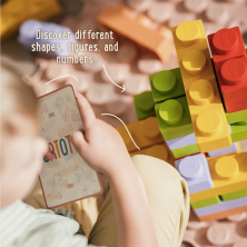 ORTOTO Set ''World of Sensory Soft Bricks LARGE'' (32 pcs.)